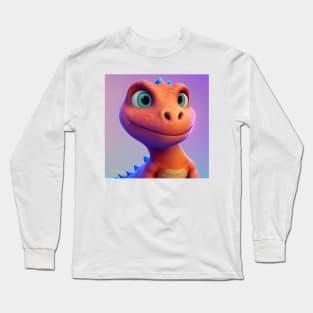 Baby Dinosaur Dino Bambino - Miles Long Sleeve T-Shirt